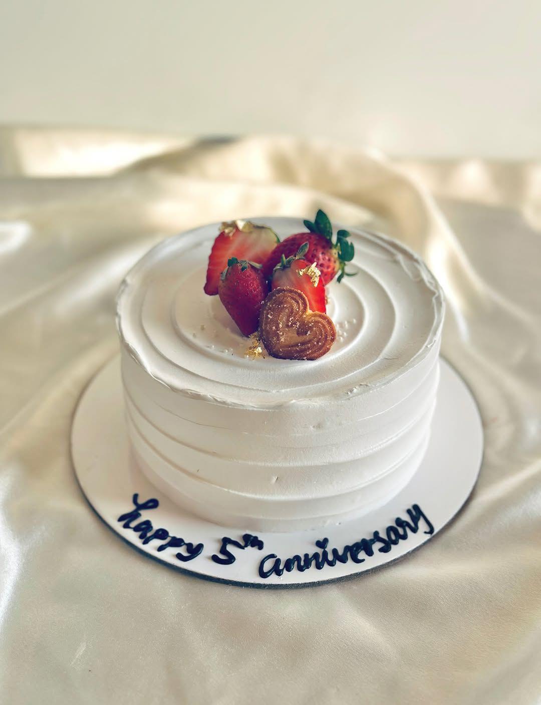Forever Vow Anniversary Cake