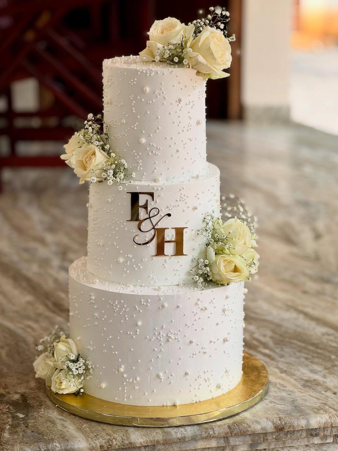 Champagne Drip Wedding Cake — view 1 of 1