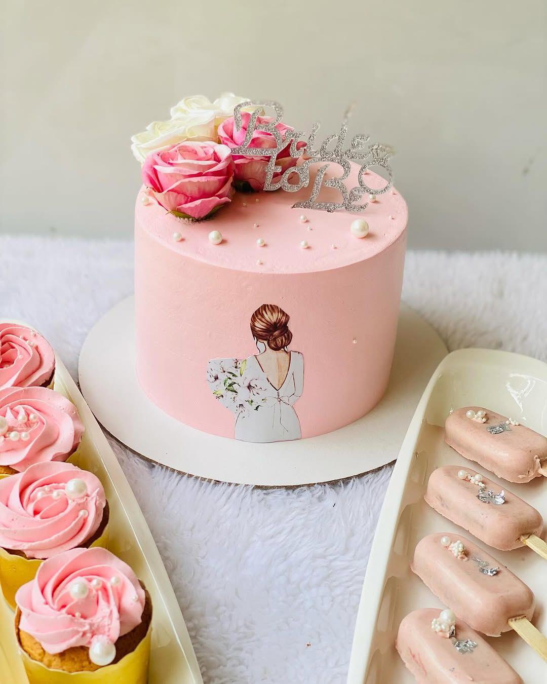 Garden Romance Wedding Cake — view 1 of 1